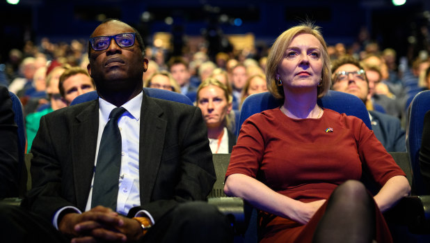 Kwasi Kwarteng and Liz Truss.