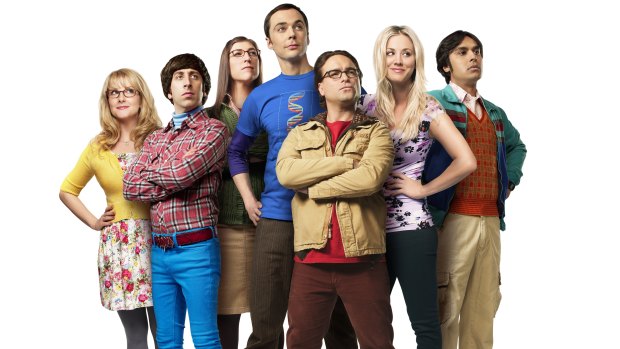 The cast of The Big Bang Theory.
