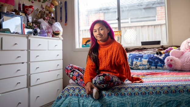 Awheata’s arm was amputated after the school bus crash.