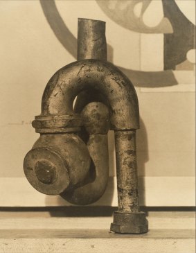God’ by Baroness Elsa von Freytag-Loringhoven and Morton Schamberg. She referred to Marcel Duchamp as “Marcel Dushit”.