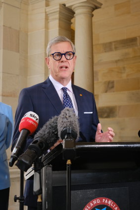 Health Minister Tim Nicholls