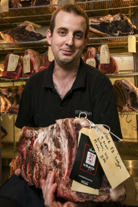Simon Poole, from the Butchers Diner in the CBD.