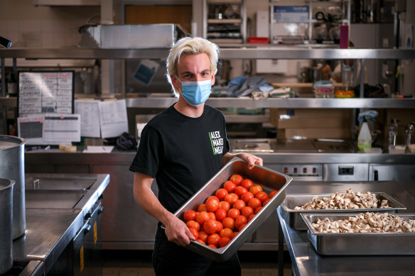 Alex Dekker launched a food bank during the pandemic and says international students were among those most reliant on food relief.