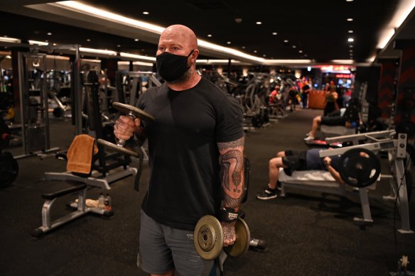 Gym class attendees in NSW will no longer have to wear masks.