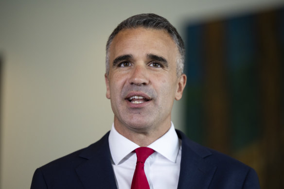 South Australia Premier Peter Malinauskas