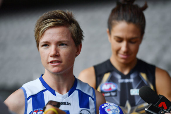 Jess Duffin will miss the upcoming season for North Melbourne.