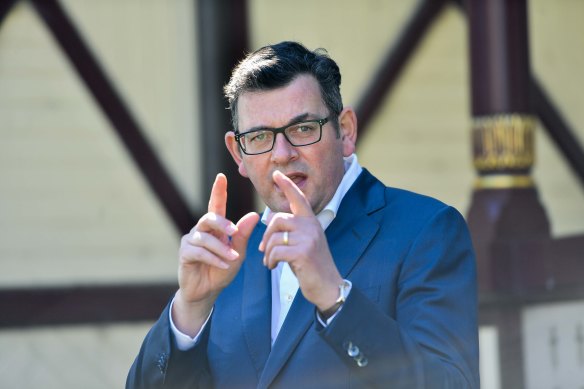 Too controlling? Daniel Andrews has been dogged by accusations he centralised power in his office.