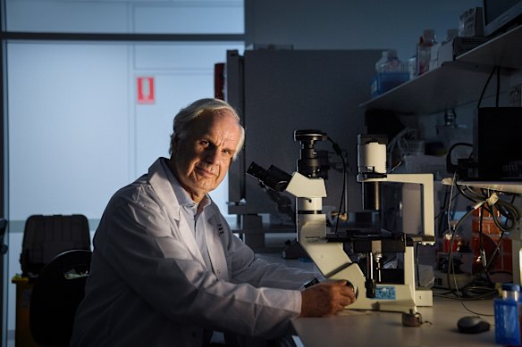 Professor Tony Cunningham, director of the Centre for Virus Research.