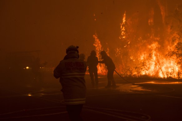 Climate change is posing a challenge to the insurance industry, Bullock says. 