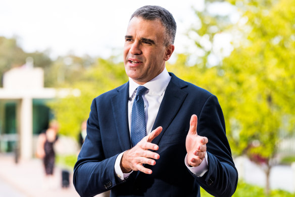 South Australian Premier Peter Malinauskas.