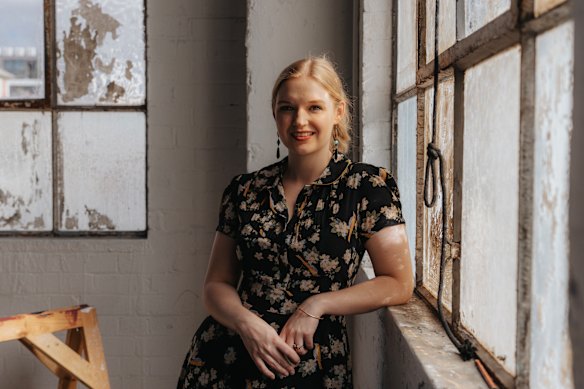 Lana Kains at Opera Australia’s headquarters in Sydney. 