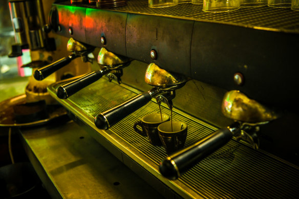 The restaurant is best known for its coffee.