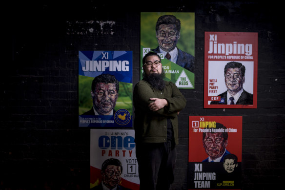 Badiucao, a Chinese dissident artist living in Melbourne, cautions Victoria's closer economic relationship with China comes with political and cultural costs.