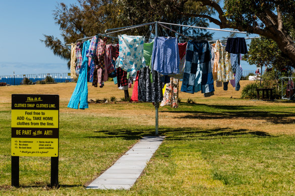 Lucy Barker’s On Line Clothes Swap.