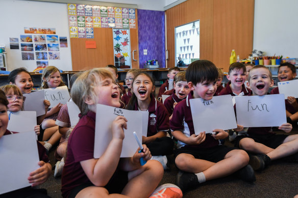 The return of phonics has led to improved literacy levels among children at Chruchill Primary, near Morwell in Victoria.