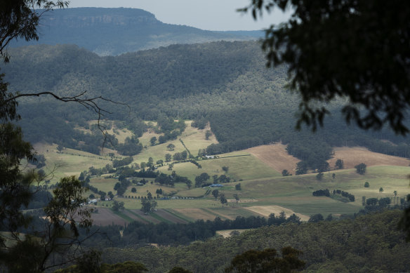 The scenic Kangaroo Valley is a popular tourist destination, especially on weekends and holidays when the regular population of 3000 swells.