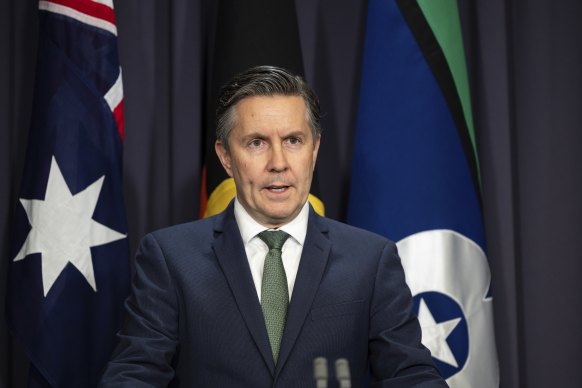 Health Minister Mark Butler has directed his department to “run the ruler over the remaining projects that have stalled”.