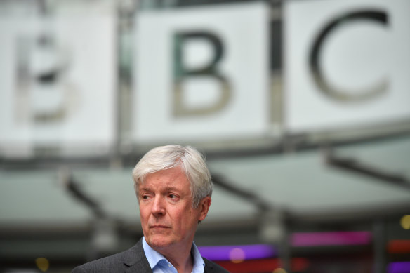 Former director-general of the BBC Tony Hall .