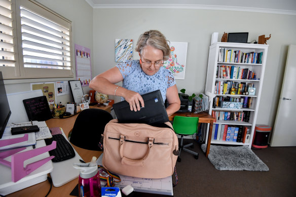 Polly Logan has already returned to the office and is keen to have more colleagues join her.