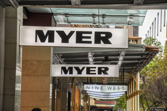 Myer is in desperate need of a share price re-rating to convince its investors that it has a plan to retrieve its performance.