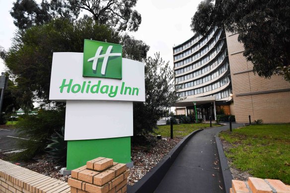 The Holiday Inn at Melbourne Airport.