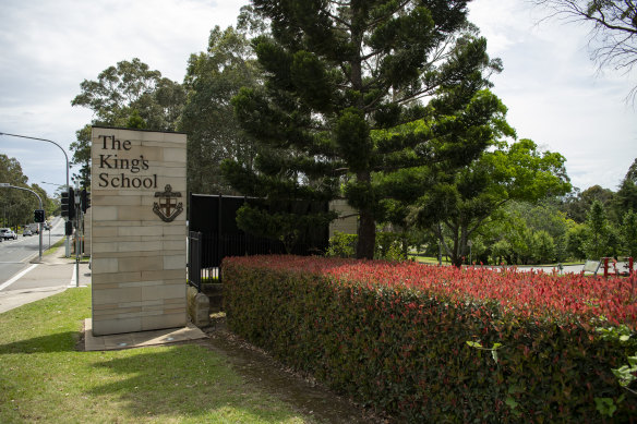 The King’s School in North Parramatta.