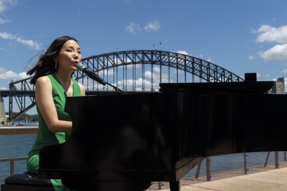 Dami Im, who will perform in a free concert on Australia Day 2023.