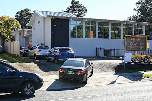 The clinic on Kissing Point Road. 