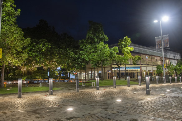 The alleged assault took place at Lake and Shields streets in the Cairns CBD.