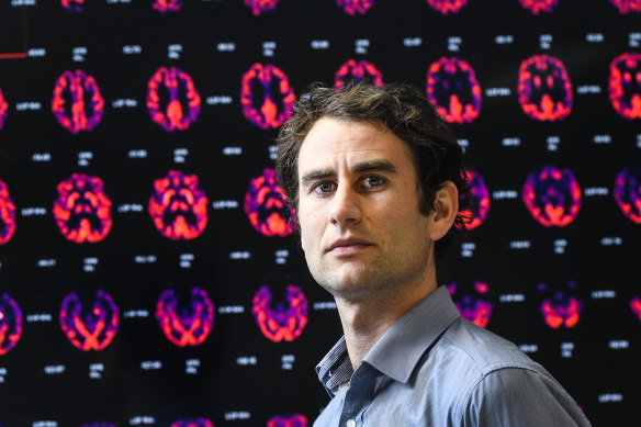 Dr Robb Wesselingh, a neurologist and researcher at The Alfred hospital, is working on a database to track the effects of COVID-19 infection on the brain.