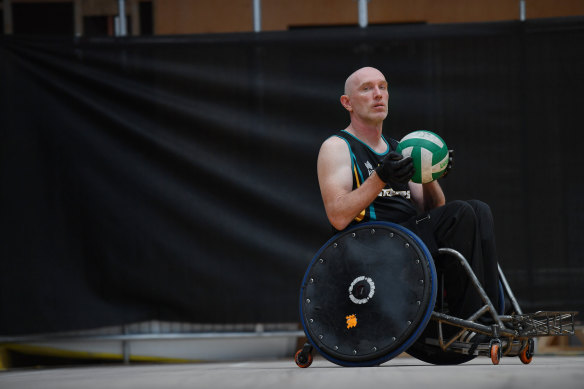 Jason Lees is a mainstay of the Australian Wheelers.