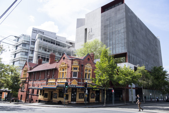 Darlinghurst’s iconic Green Park Hotel remains shut.