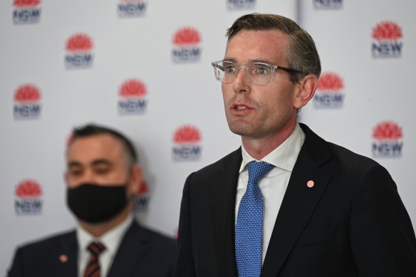 NSW Treasurer Dominic Perrottet is the frontrunner to take over as Premier.
