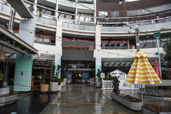 Pacific Square shopping centre in Maroubra Junction.