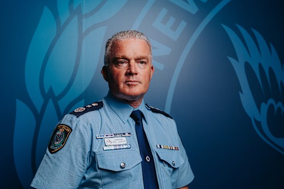 NSW Police Commissioner Mal Lanyon.