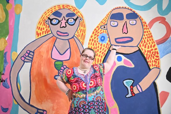 Emily Crockford is the winner of the Australia Council's National Arts and Disability Award for an Emerging Artist.