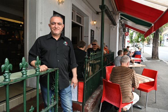Claude Tropea is grateful his 56-year-old restaurant has enough loyal customers to make up for the cancellations but fears for some of his less-established peers in the hospitality sector.
