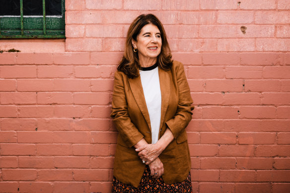 Caroline Wilson was the centre of attention on Monday night.
