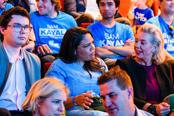 Senator Jacinta Price told an audience on Saturday she wanted to make Australia great again, echoing the MAGA slogan. 