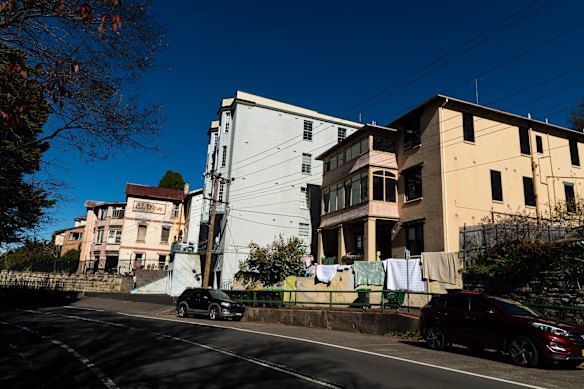 Lurline Street in Katoomba.