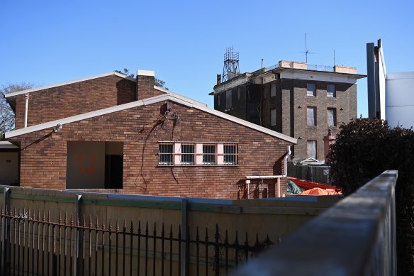 The historic Bureau of Meteorology building, on the right.