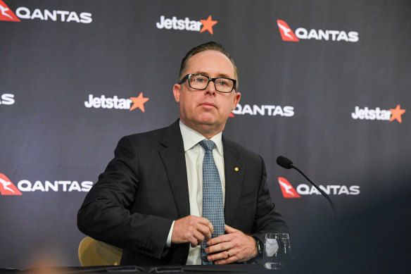 Qantas chief executive Alan Joyce seems invincible.