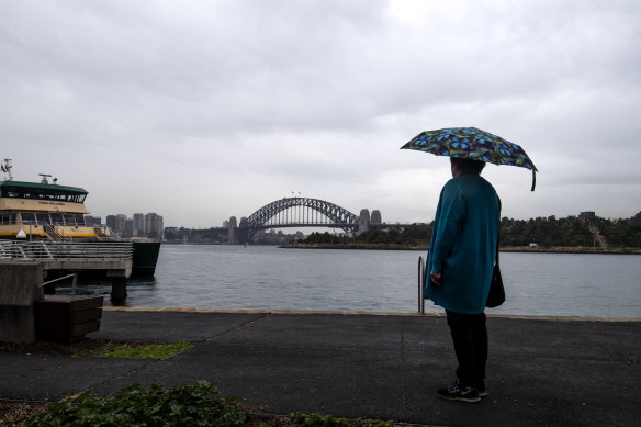 It's wet on Thursday in Sydney and it's set to continue over the coming days.