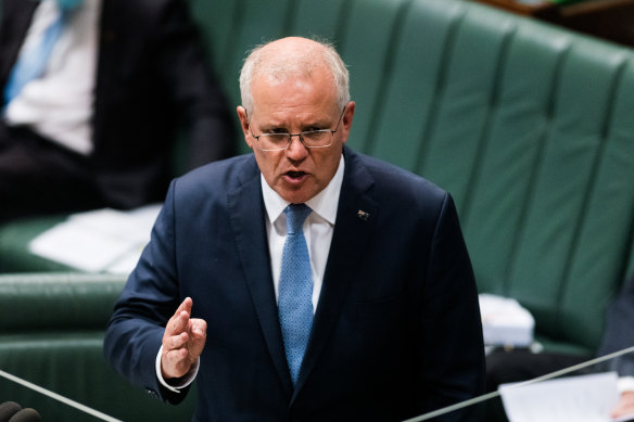 “If we fail to stick together on this it will make the mountain that is the election twice as high,” Scott Morrison reportedly told the party room.
