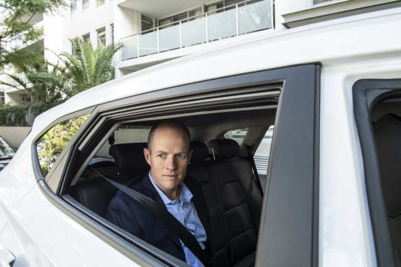 Uber Australia chief executive Dom Taylor says the tie-up will help users and taxi drivers alike.