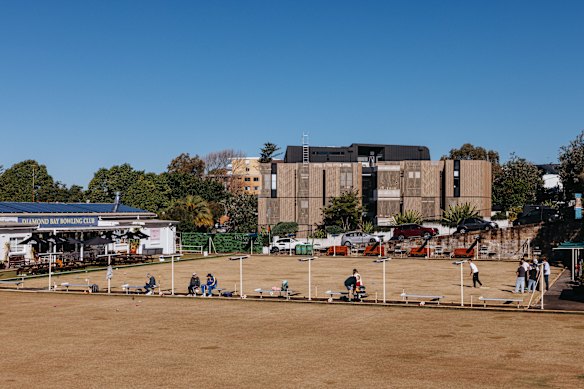 The Diamond Bay Bowling Club.