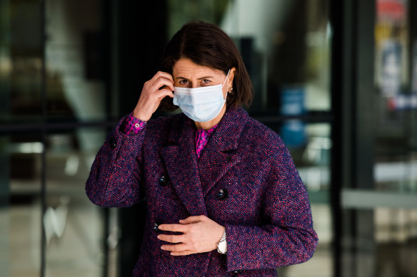 NSW Premier Gladys Berejiklian on Friday.