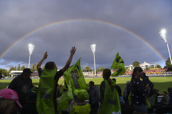 Manuka Oval is key to Canberra’s BBL bid.