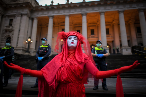 Victoria Police have rostered just under 2000 members to oversee the protests.