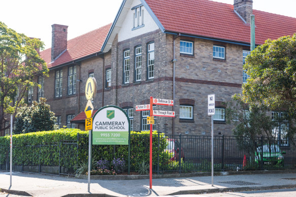Cammeray Public School will be upgraded as part of an investment in new and updated schools and classrooms.